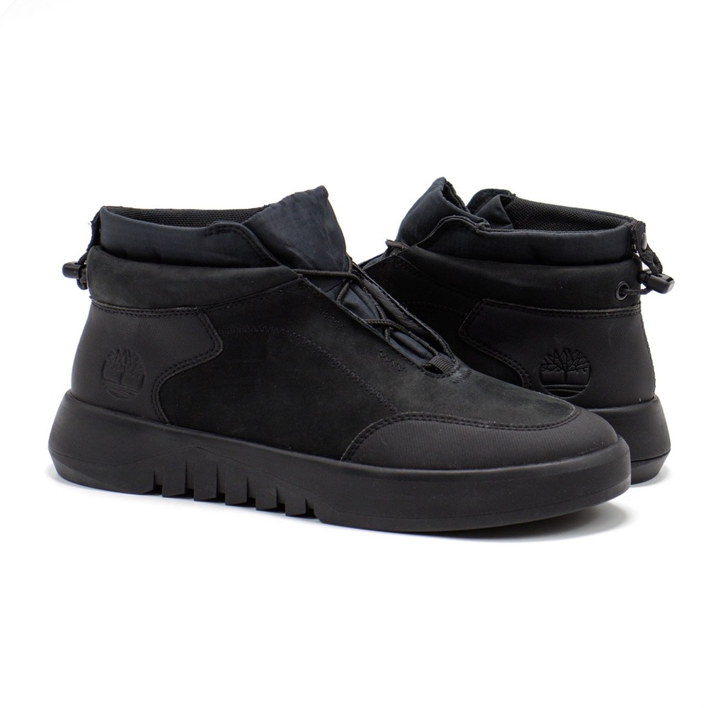 TIMBERLAND SUPAWAY Black Ankle Chukka Boots Size 7.5 Men's